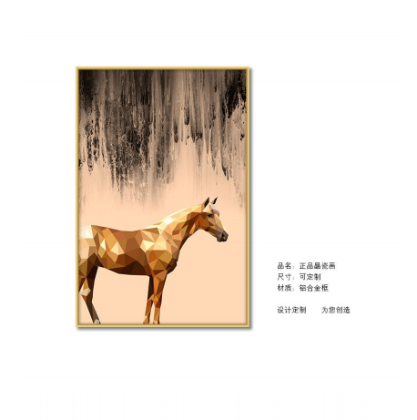 轻奢风格晶瓷画