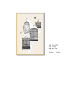 新中式风格晶瓷画
