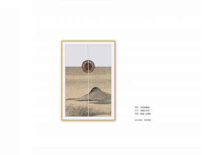 新中式风格晶瓷画