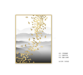 新中式风格晶瓷画