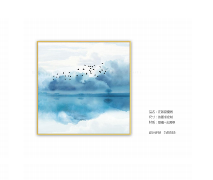 新中式风格晶瓷画