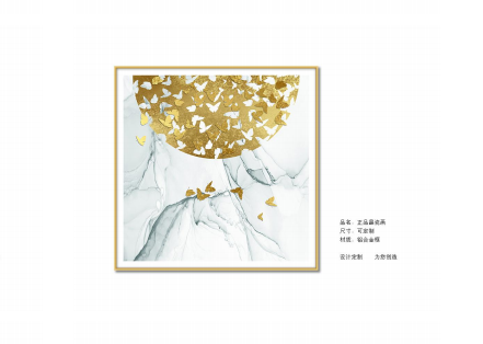 新中式风格晶瓷画