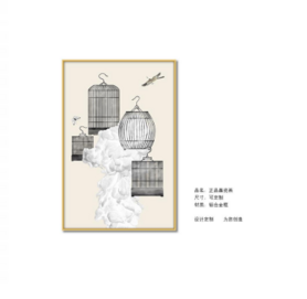 新中式风格晶瓷画