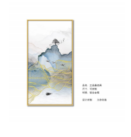 新中式风格晶瓷画