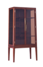 See the mountain glass cabinet