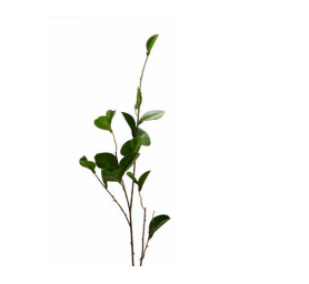 叉綠葉枝 仿真花