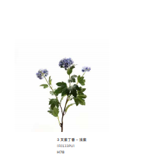 叉紫丁香 - 浅紫 仿真花