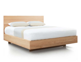 Solid Wood Double Bed Modern