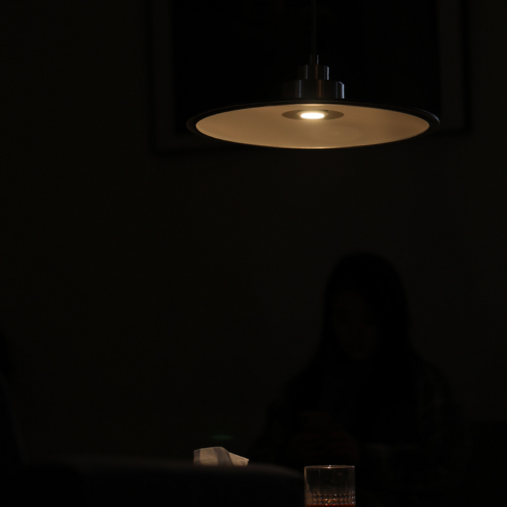 觉一吊灯书房客厅灯现代简约水泥工业风创意个性餐厅灯吧台创意灯
