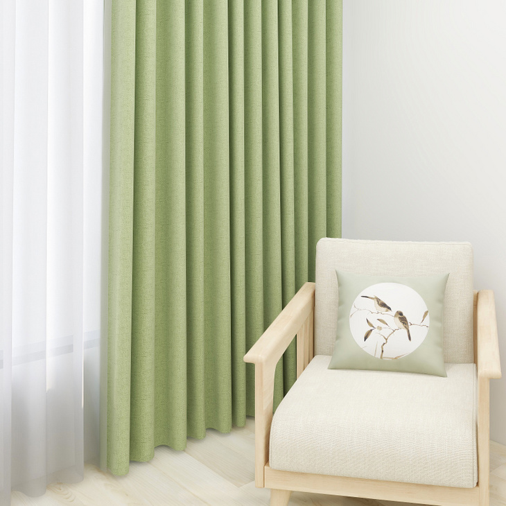 sunpathie2021流行日式北欧简约遮光布遮阳隔热阳台窗帘卧室多丽