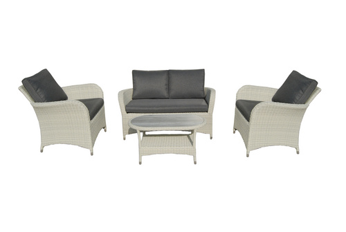 Rattan lounge sofa set