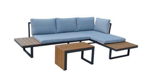 Polywood sofa set, aluminum sofa set