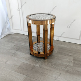 Coolbang Mirrored Side Table