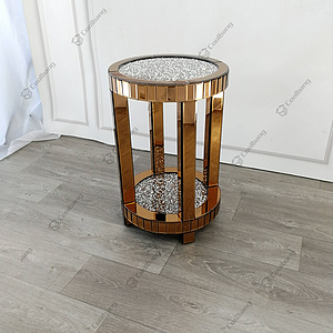 Coolbang Mirrored Side Table