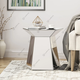 Coolbang Mirrored Side Table