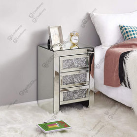 Coolbang Mirrored Bedside Table/Nightstand 床头柜