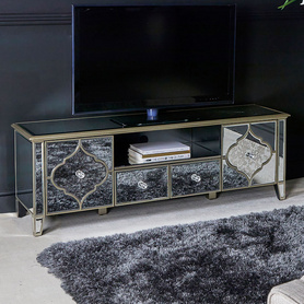 Coolbang Mirrored TV Stand