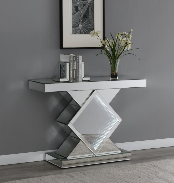 Coolbang Mirrored Console Table