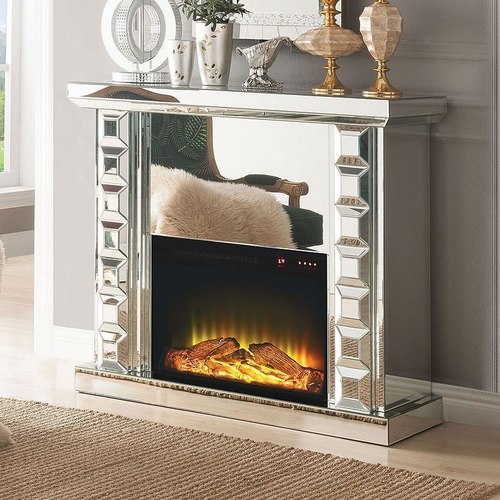 Coolbang Mirrored Electric Fireplace