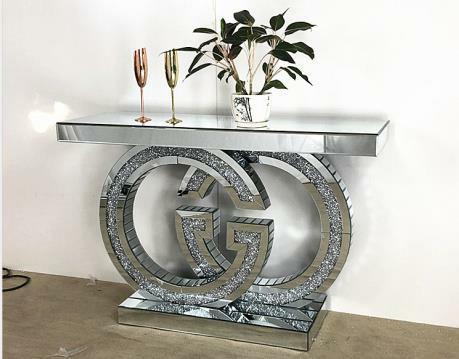 Coolbang Mirrored Console Table