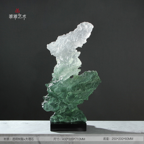 水晶透明樹脂工藝品