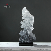 水晶透明樹脂工藝品