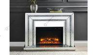 Coolbang Mirrored Electric Fireplace 電壁爐