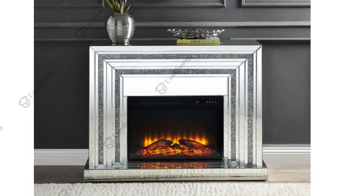 Coolbang Mirrored Electric Fireplace 电壁炉