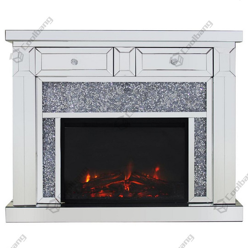 Coolbang Mirrored Electric Fireplace 电壁炉