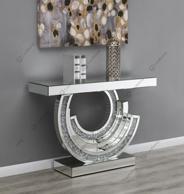 Coolbang Mirrored Console Table