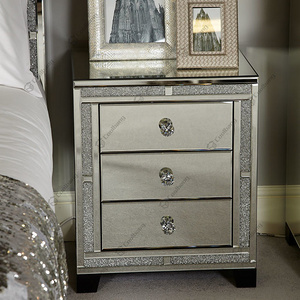 Coolbang Mirrored Bedside Table 床头柜