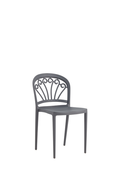 Top Nordic Dining Room Furniture Plastique Stackable Cafe PP Plastic Chair Modern Chair