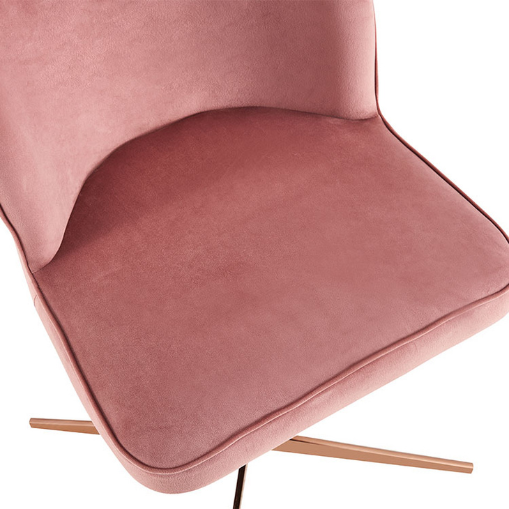 北欧轻奢餐厅椅现代简约咖啡厅休闲椅接待办公椅子网红靠背洽谈椅