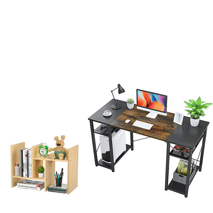 工厂定制台式电脑家用书桌 现代简易书架 写字桌 书桌办公电脑桌