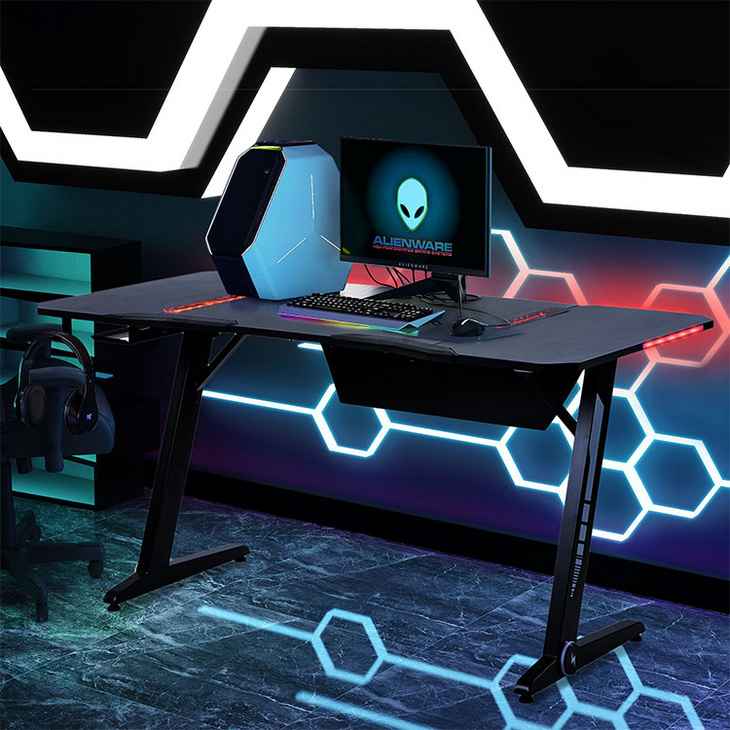 游戏桌电子竞技电脑桌带灯光电竞桌Gaming Desk