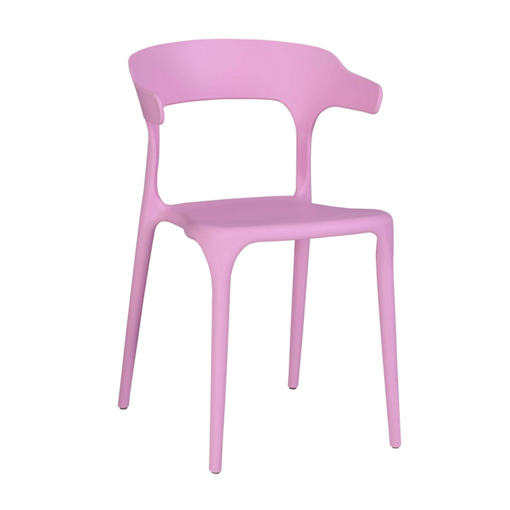 北欧现代椅塑料椅 简约艺术家用餐椅 靠背甜品奶茶店椅子现货