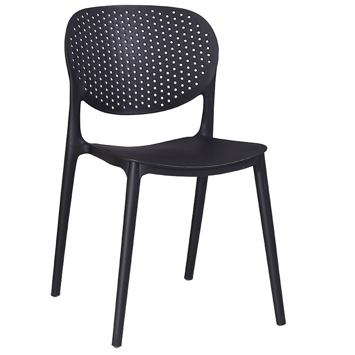塑胶餐椅批餐厅休闲塑料椅子PP新料制作餐椅