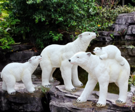 动物造型北极熊落地灯