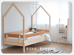 等等几木 飞屋床 实木儿童床