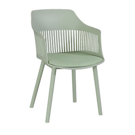 厂家直供塑料椅子 现代简约一体成型PP塑料餐椅 快餐店早餐店椅子
