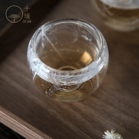 境OTlife日式手作古法品茗琉璃杯清酒杯水杯茶杯