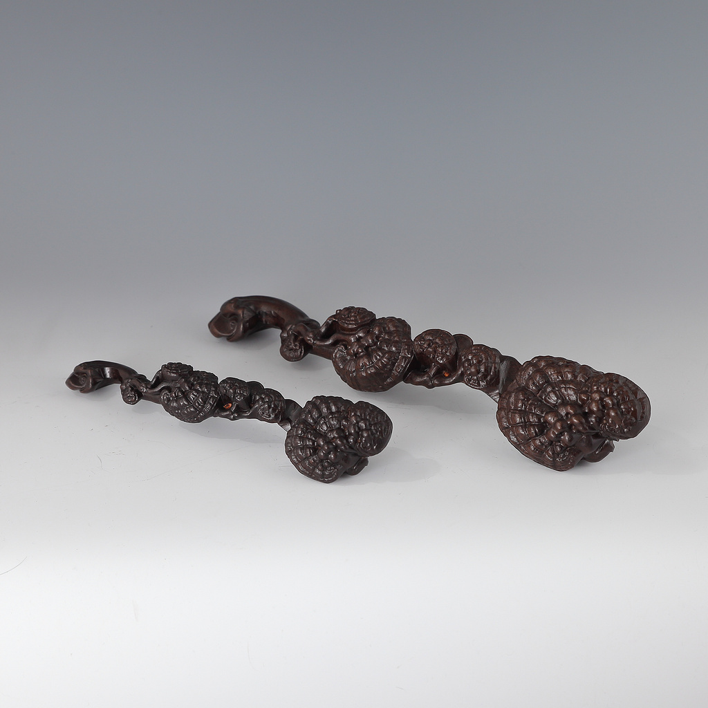 十境otlife 如意灵芝新中式客厅家居酒店样板房软装摆件