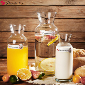 土耳其帕莎Pasabahce进口透明果汁玻璃杯果汁壶饮料瓶水瓶牛奶瓶