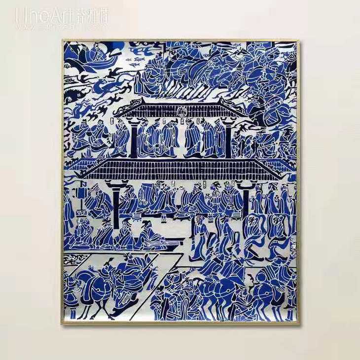 蓝色集市装置画