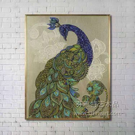 孔雀东南飞装置画