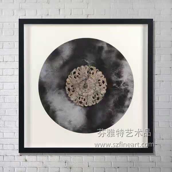 雕花装置画