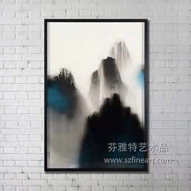云兮若雾装置画