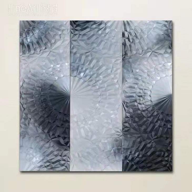 绽放系列装置画
