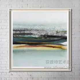 山水之名装置画