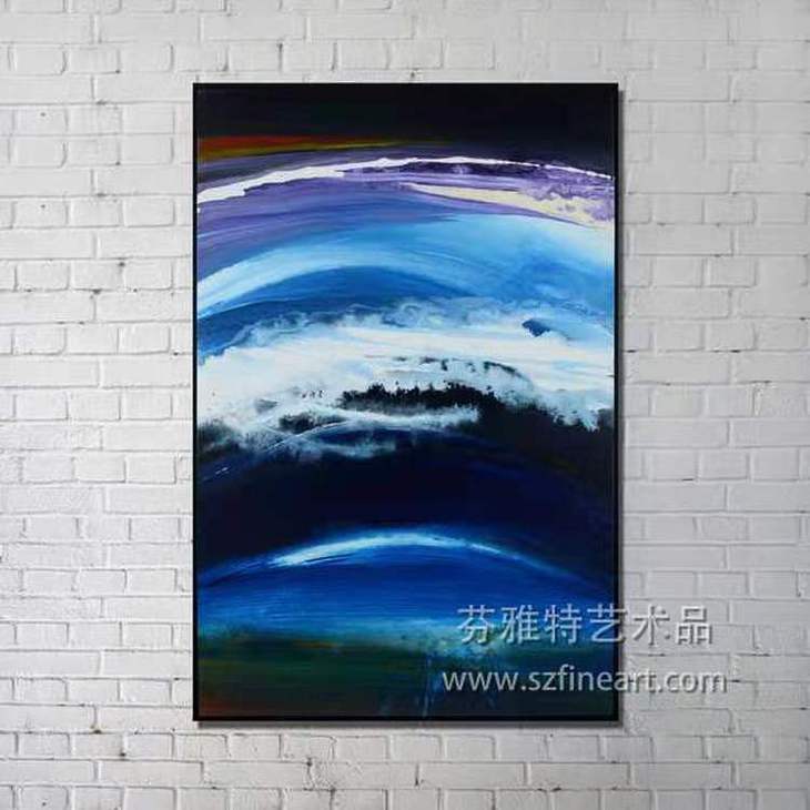 抽象水墨装置画